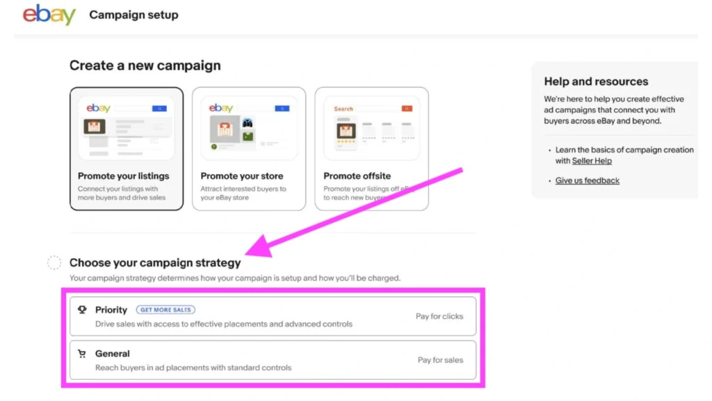 ebay advertising kampagnenstrategie